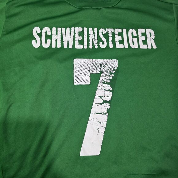 P-Soccer Germany 2012 Away Soccer Futbol Jersey Men’s Large #7 Schweinsteiger - Picture 7 of 10